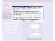 Tablet Screenshot of entrecouples.net